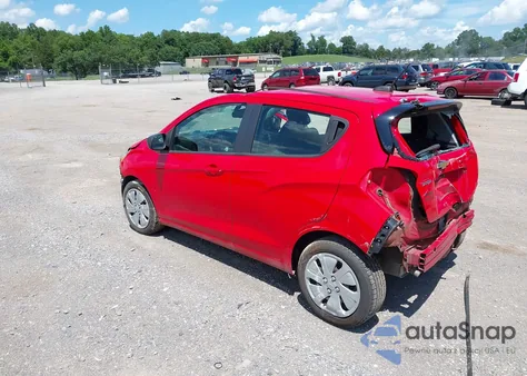 2017 Chevrolet Spark Ls Manual from USA, damaged, VIN KL8CA6SAXHC765156